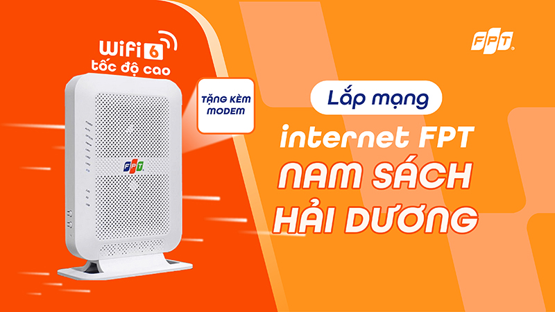 Lắp wifi Nam Sách, Hải Dương - Kết Nối Tốc Độ Cao, WiFi 6, Modern Hiện Đại