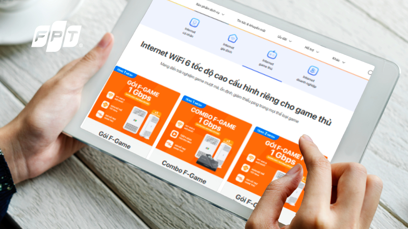 Lắp Wifi FPT phường Thới Hòa, TPHCM: Tặng ngay modem Wifi 6
