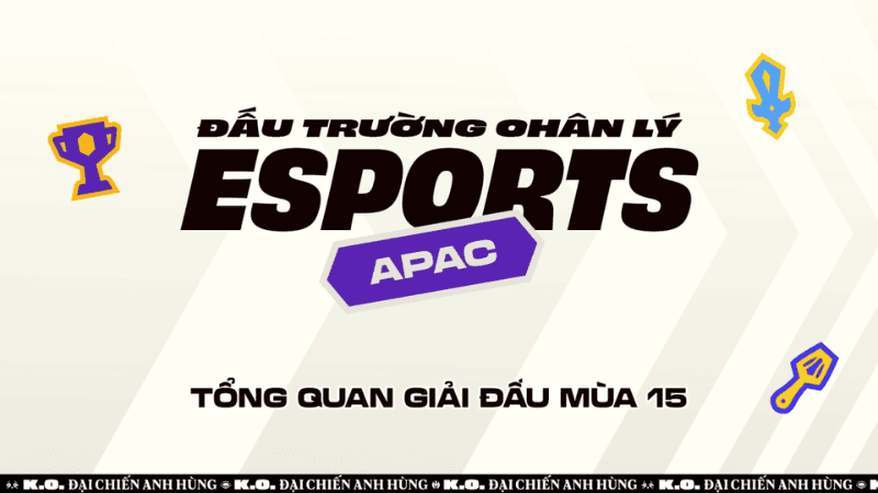 Hệ thống giải đấu ĐTCL khu vực APAC và Giải Vô Địch Quốc Gia Việt Nam
