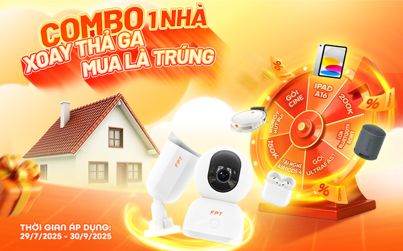 Mua Combo FPT Camera – Quay Là Trúng Ngay