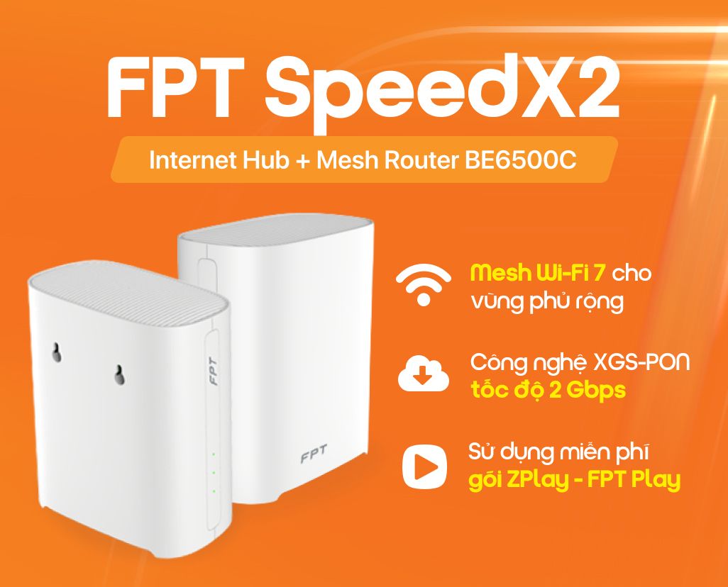 WiFi 7 FPT SpeedX2