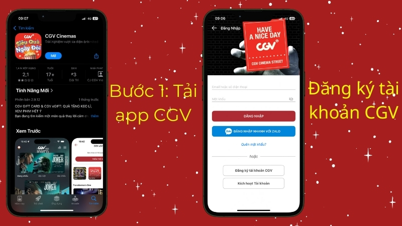 CGV phát sóng trực tiếp lễ diễu binh diễu hành
