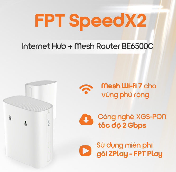 Lắp Wifi Fpt Xã Quảng Oai, Hà Nội - Mạng Nhanh, Giá Ưu Đãi 6 Gói Cước Speedx2