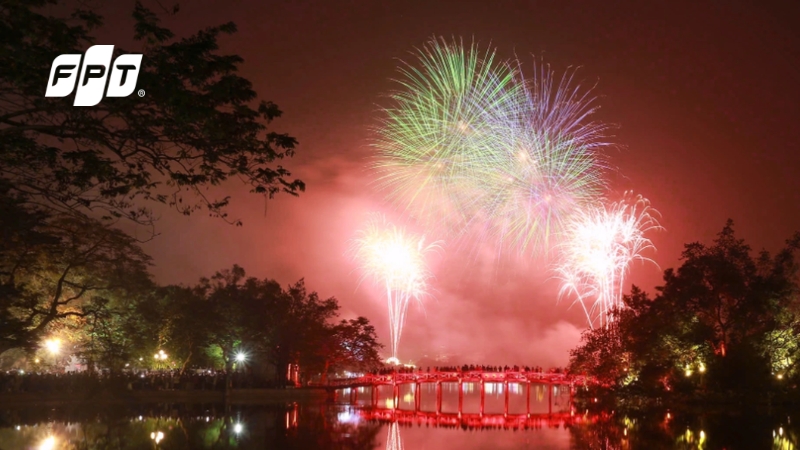 Thời gian, địa điểm bắn pháo hoa 2/9 tại Hà Nội 2025