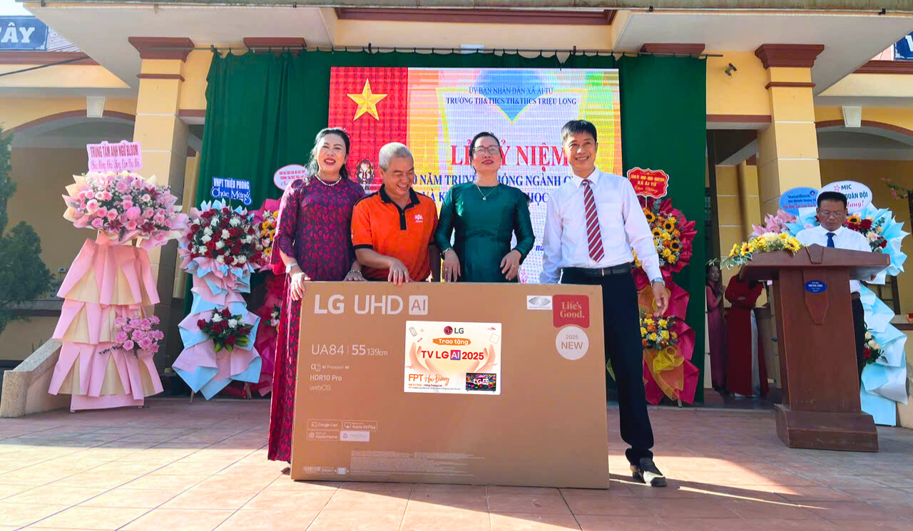 FPT và LG khởi động chương trình "Nối Tri Thức - Vững Tương Lai" đồng hành cùng 80 điểm trường khó khăn trên toàn quốc