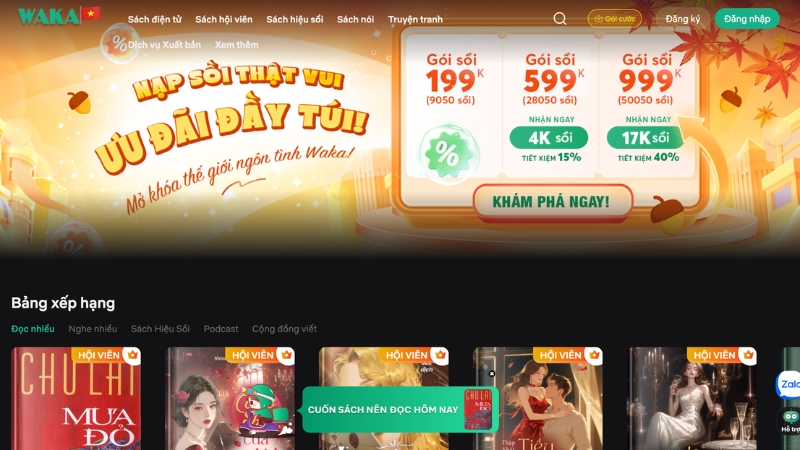 Waka - đọc sách online