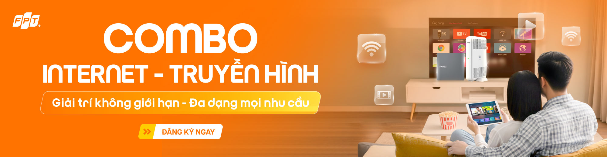 Combo Internet Truyền Hình FPT