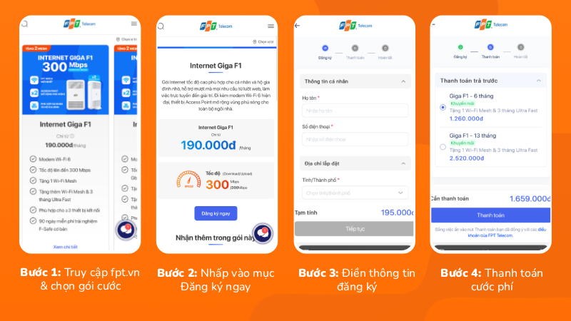 Đăng ký lắp mạng FPT Quảng Ninh tiện lợi, nhanh chóng trên website fpt.vn