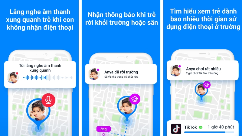 Find My Kids – Giúp cha mẹ định vị và theo dõi an toàn của trẻ mọi lúc, mọi nơi