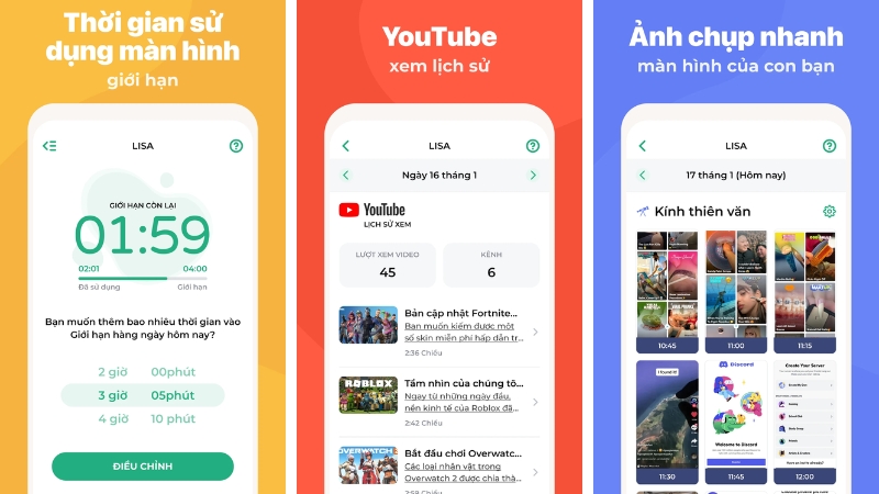 Kidslox – Giới hạn thời gian màn hình và chặn mạng xã hội độc hại cho con