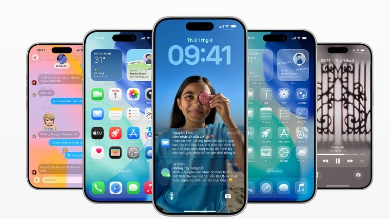 Liquid Glass và Apple Intelligence: iOS 26 lột xác toàn diện