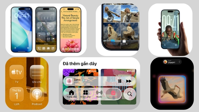Cập nhật iOS 26 – nâng cấp giao diện, hiệu năng và trí tuệ nhân tạo=