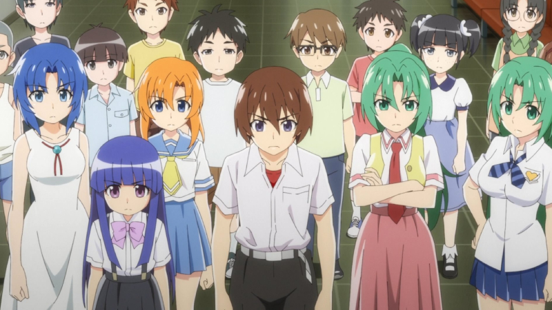 Khi tiếng ve sầu ngân là phần làm lại của loạt anime kinh dị nổi tiếng Higurashi no Naku Koro ni