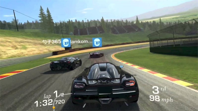 Thử thách tay lái lụa với tựa game đua xe online Real Racing 3