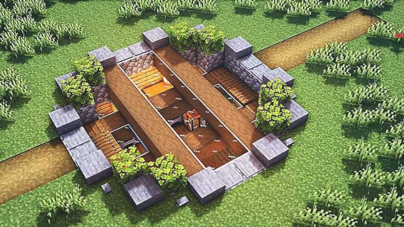 Ngôi nhà sinh tồn dưới lòng đất