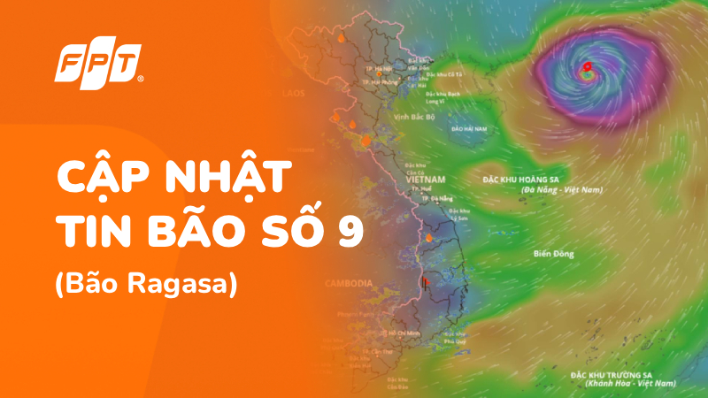 Cảnh báo bão Ragasa: Cập nhật mới nhất, mưa lớn lịch sử