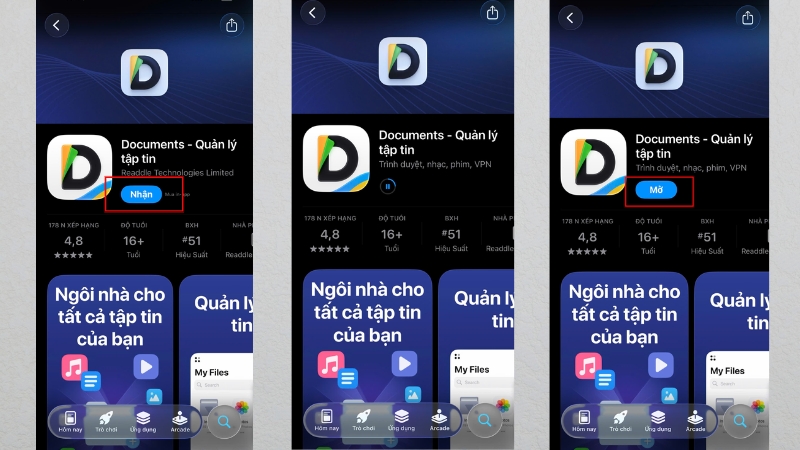 Tải ứng dụng Documents
