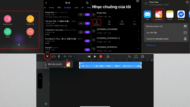Cắt và chỉnh sửa bài hát theo ý muốn