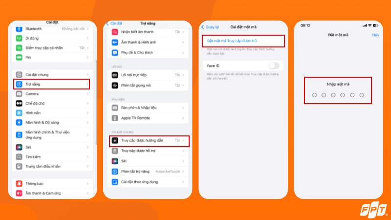 Cách khóa ứng dụng trên iPhone bằng Trợ năng