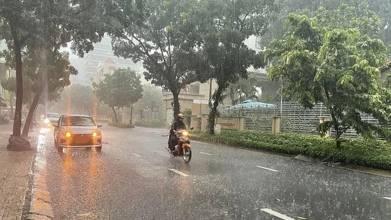 Dự báo thời tiết có mưa to đến rất to do ảnh hưởng của bão số 10 Bualoi