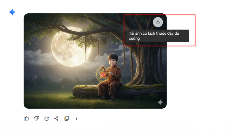 Tải ảnh từ Gemini về máy