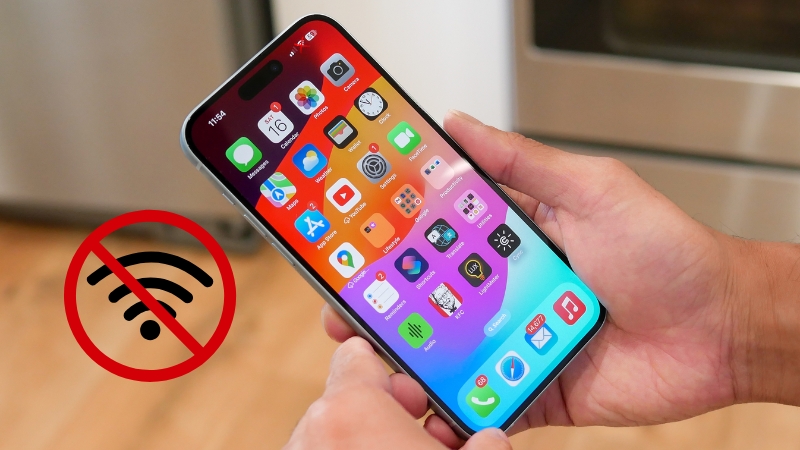 Thiết bị cá nhân gặp vấn đề, không thể kết nối Wifi