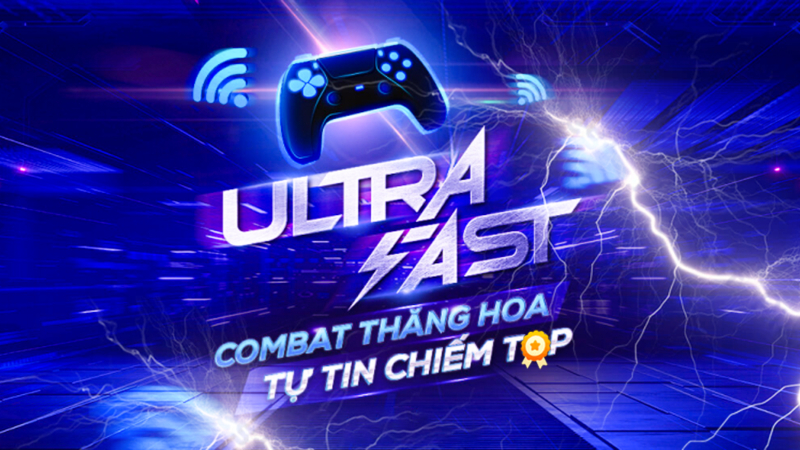 Ultra Fast là công nghệ độc quyền của FPT giúp tối ưu đường truyền, giảm ping lag