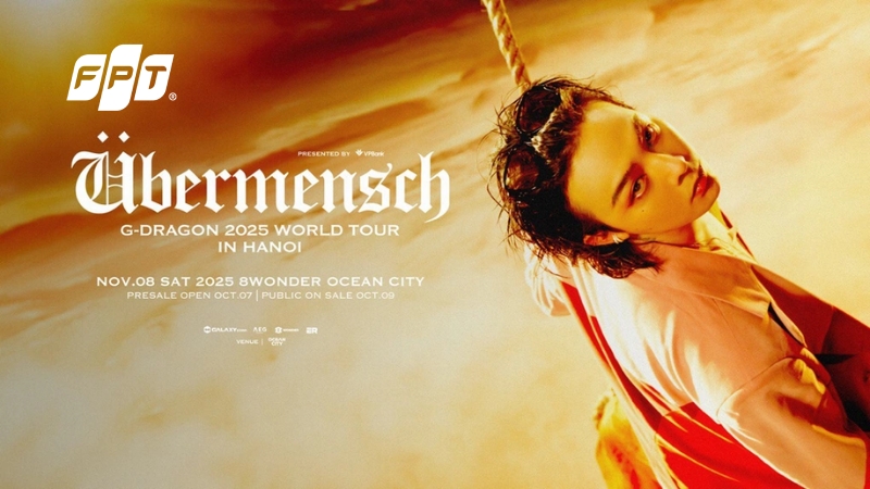 Tất tần tật về concert G-Dragon 2025 WORLD TOUR tại Hà Nội