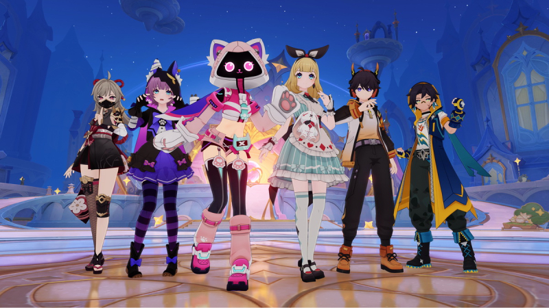 Genshin Impact là tựa game thế giới mở, đồ họa đẹp mắt theo phong cách anime