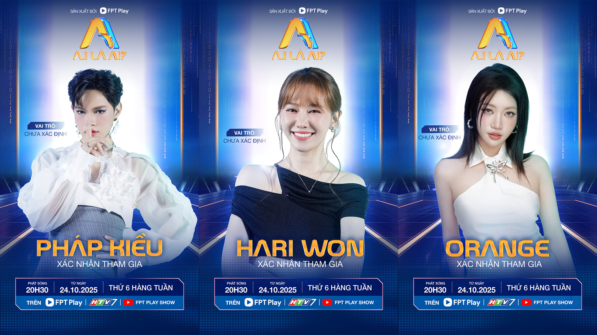 FPT Play hé lộ dàn khách mời ‘khủng’ trong show thực tế A.I LÀ AI?