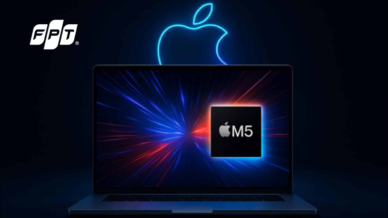 Apple ra mắt chip M5: Tập trung AI, GPU nhanh hơn 30%