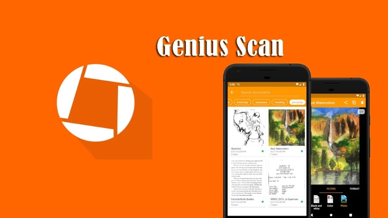 Genius Scan biến ảnh chụp thành tài liệu chuyên nghiệp trong tích tắc