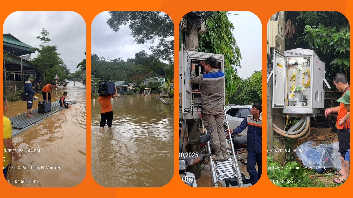 FPT Telecom cập nhật Bão số 12 Fengshen, thông tin hỗ trợ khách hàng.