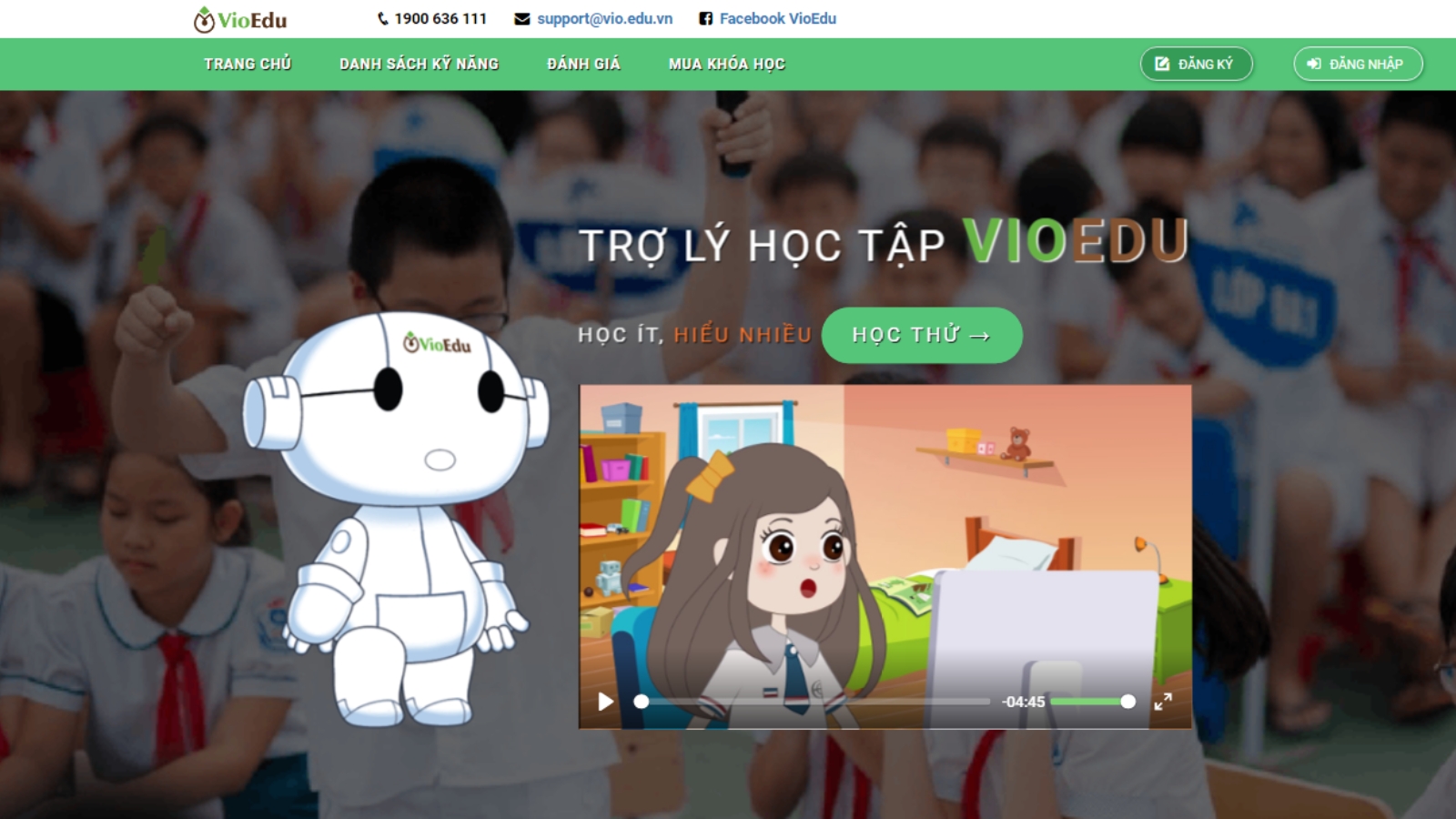 VioEdu: lộ trình cá nhân hoá, luyện tập thông minh mỗi ngày