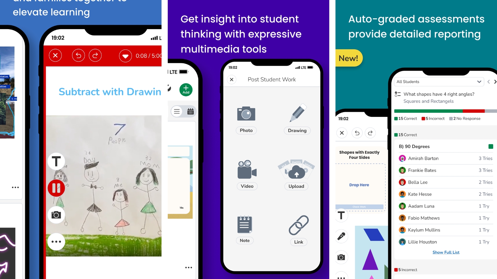Seesaw: phụ huynh – giáo viên – học sinh kết nối trong một app