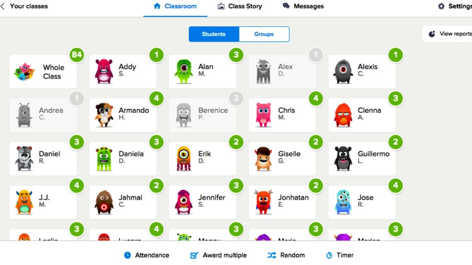 ClassDojo: quái thú dễ thương, động lực học tập tăng vọt