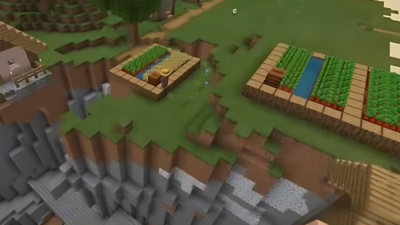 Thành trì trong hẻm núi tại thời điểm spawn