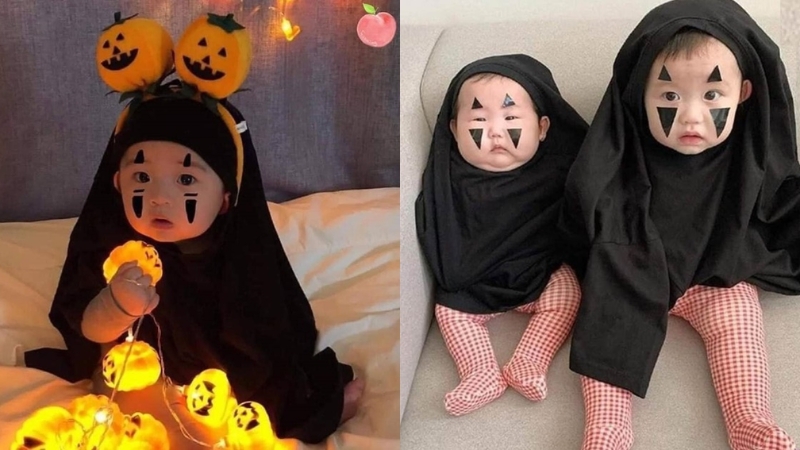 Hóa trang Halloween đáng yêu