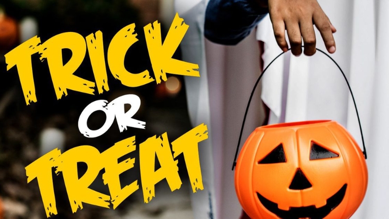 Xin kẹo là trò chơi không thể thiếu trong đêm Halloween