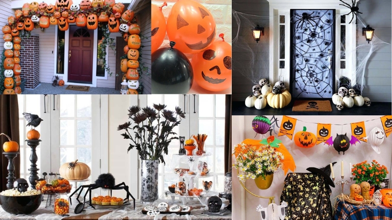 Trang trí Halloween tại nhà
