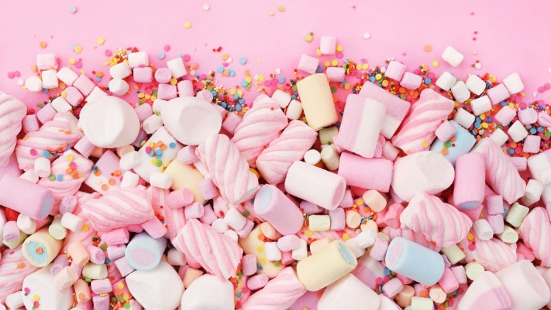 Trò chơi ném kẹo Marshmallow
