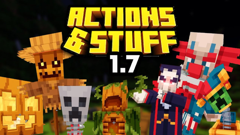 Bản cập nhật Minecraft 1.7 đậm chất Halloween