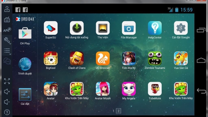 Phần mềm Droid4X