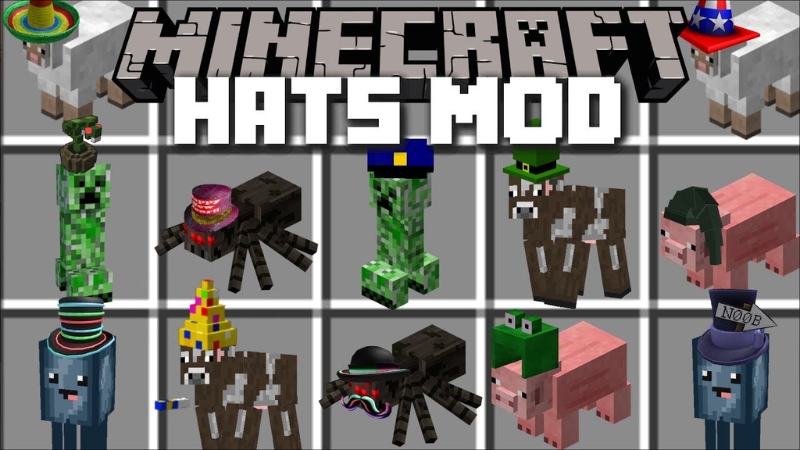 Mod Minecraft hats