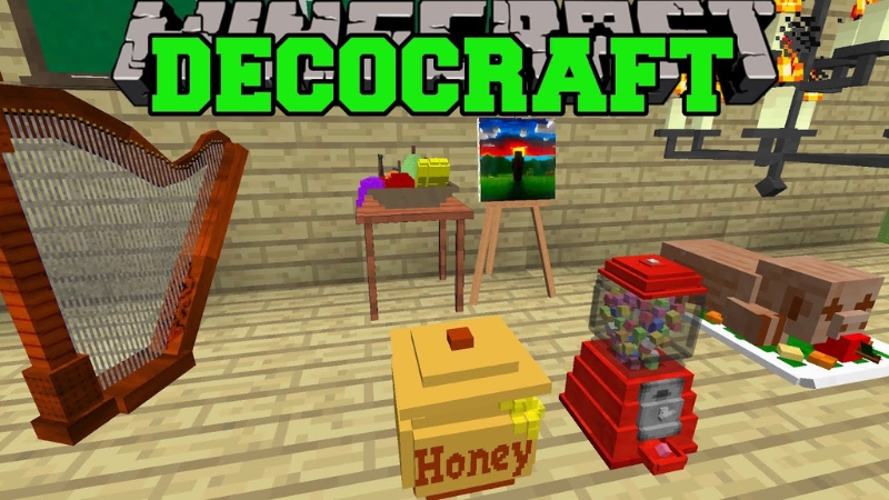 Mod Minecraft Decocraft