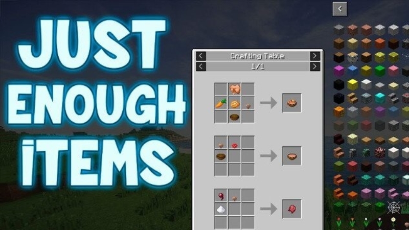 Mod Just Enough Items