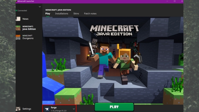 Tạo thư mục Mods