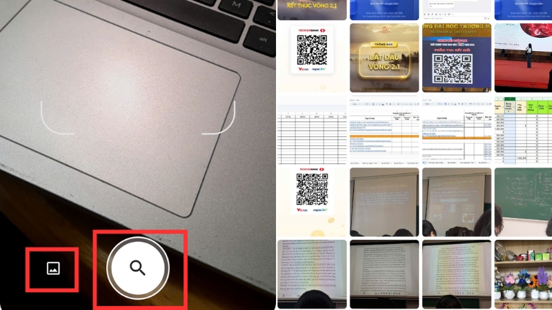 Chọn ảnh cần tìm kiếm