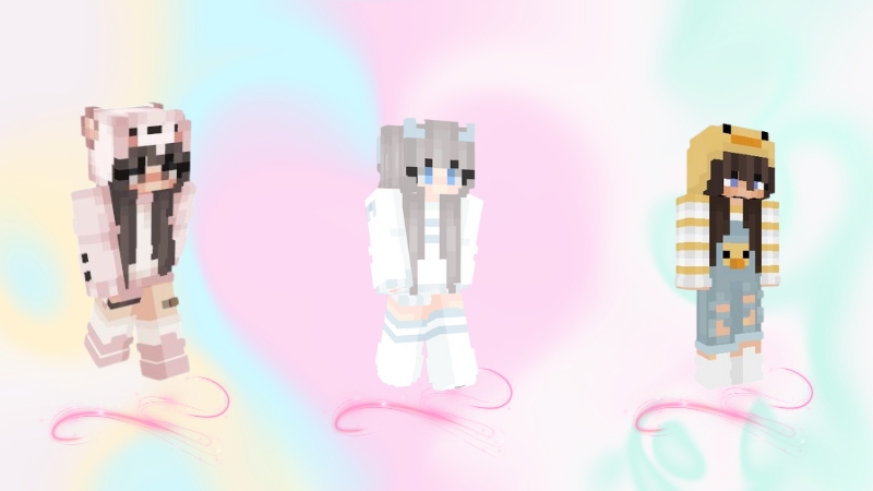 Skin Minecraft nữ dễ thương 1