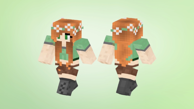 Skin Minecraft nhân vật Alex